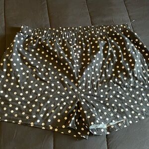 Black Polka Dot Shorts